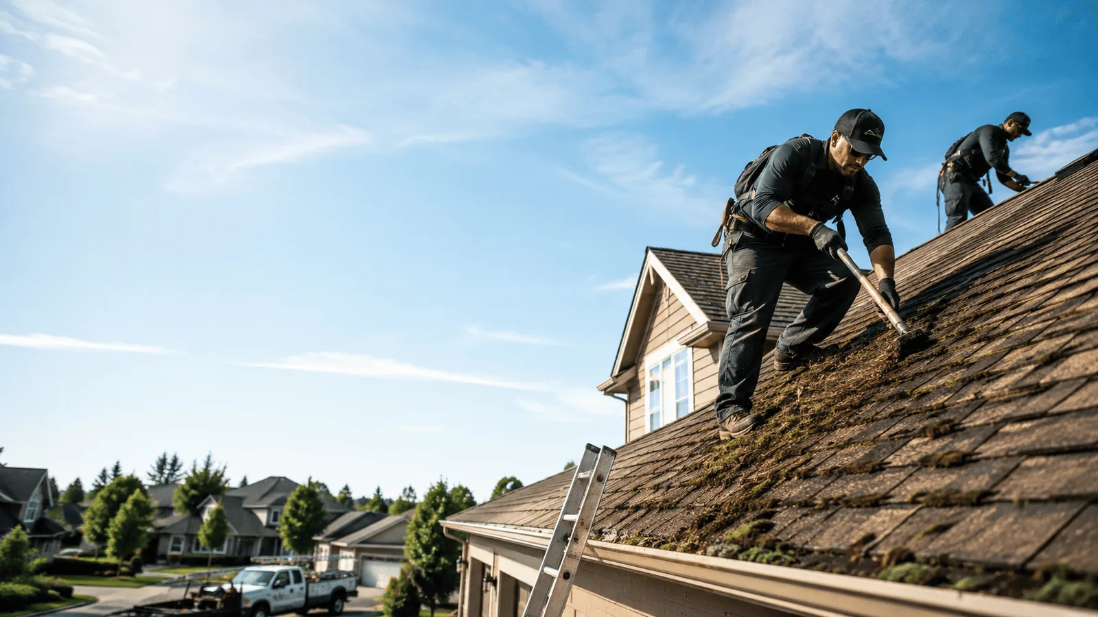 Roof Moss Removal in Milpitas, CA near me